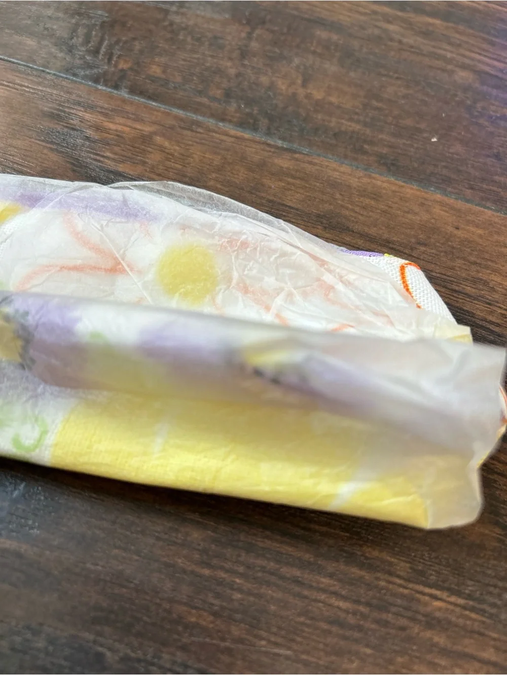 Clinique, Makeup Bag Set Floral Yellow & Purple Cosmetic Pouch Set